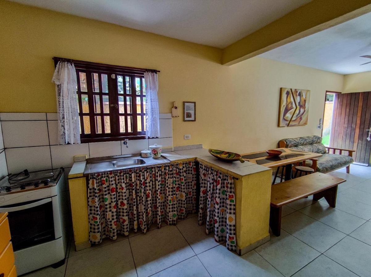 Ilhabela - Casa Praia Curral 2 Dormitorios, Ar-Condicionado, Wi-Fi, Garagem Екстер'єр фото